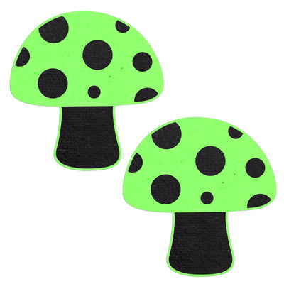 Glow in the Dark Green Mushroom Pasties