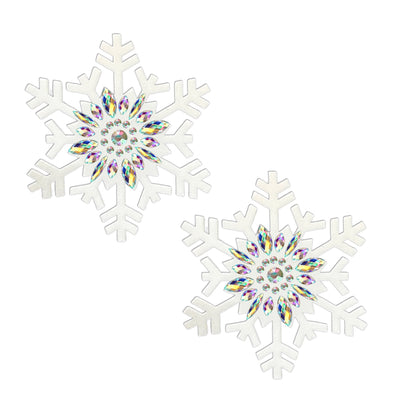 Snowflake jeweled pasties