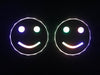 LED Nipple Pasties- Happy Face Clickers by Sasswear - Sasswear