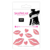 Lips/Kiss Glow-in-the-Dark Body Stickers-Mini - Sasswear