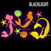 Mermaid Glow-in-the-Dark Body Stickers-Mini - Sasswear