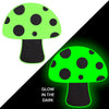 Glow in the Dark Green Mushroom Pasties