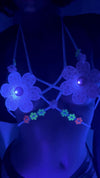 Light Up Daisy Festival Bra