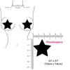 Tie Dye Glitter Star Glitz Nips Pasties