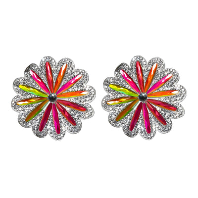 rhinestone aurora crystal pasties