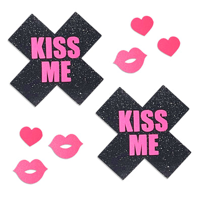 kiss me neon X pasties