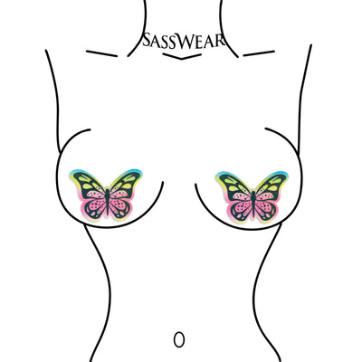 Sparkle Wings Butterfly Glitz Nips Pasties